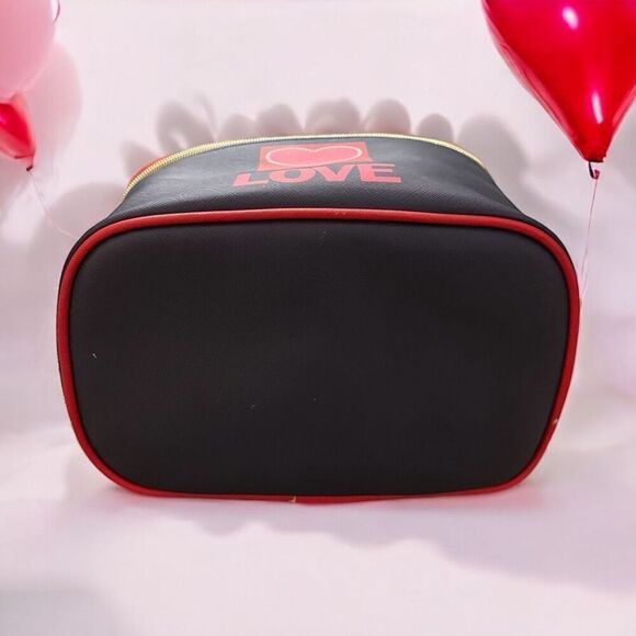 French Bull Cosmetic Make Up Zip Around Bag Love - Picture 4 of 5